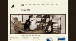 Desktop Screenshot of passerinemusic.net